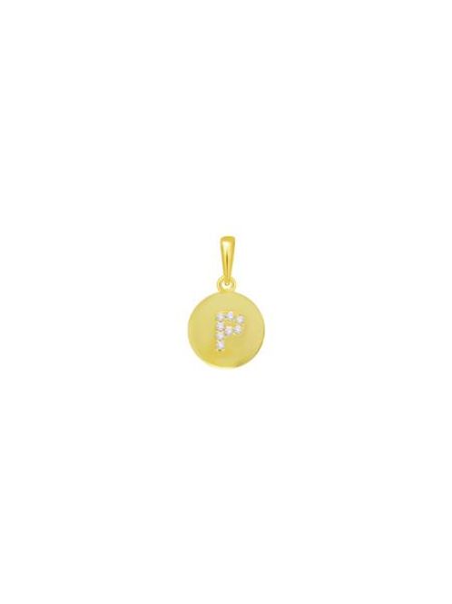 Hovedbilde GD Classic Bokstav gulltags - P