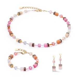 Hovedbilde Iconic precious armb&aring;nd, rosa og oransje