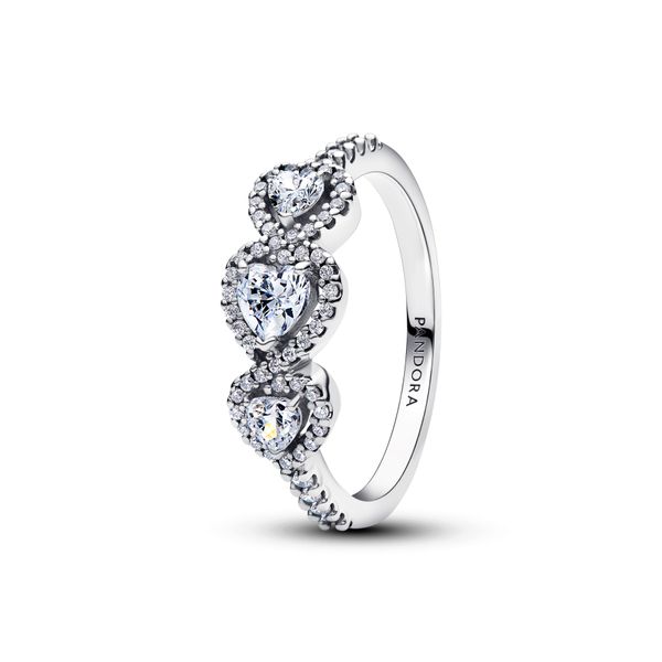 Triple heart ring 
