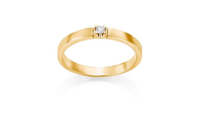 Hovedbilde Allianse ring 0.10ct TWSI x 1