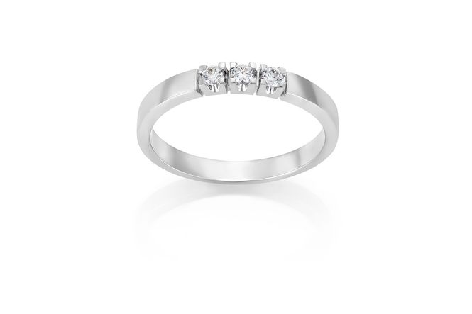 Hovedbilde Allianse ring 0.05ct TW SI  x 3