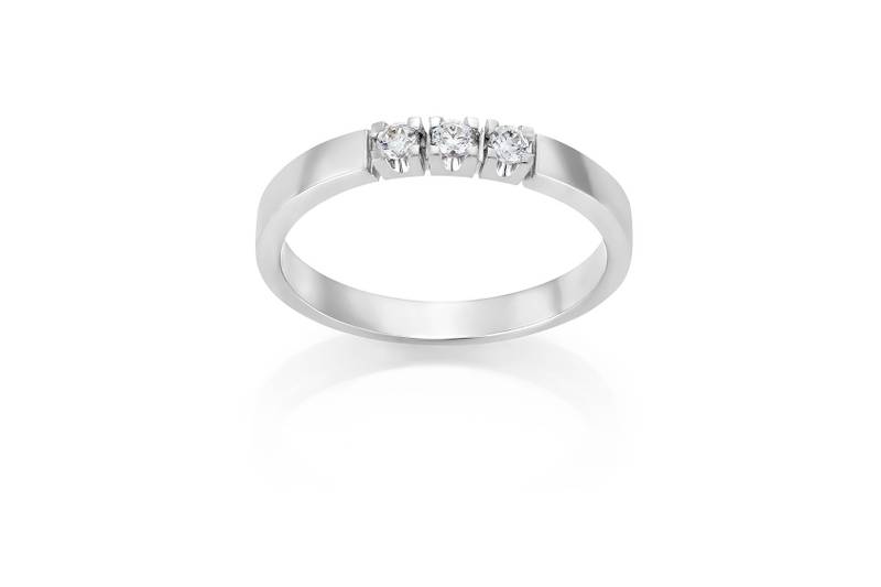 Allianse ring 0.05ct TW SI  x 3