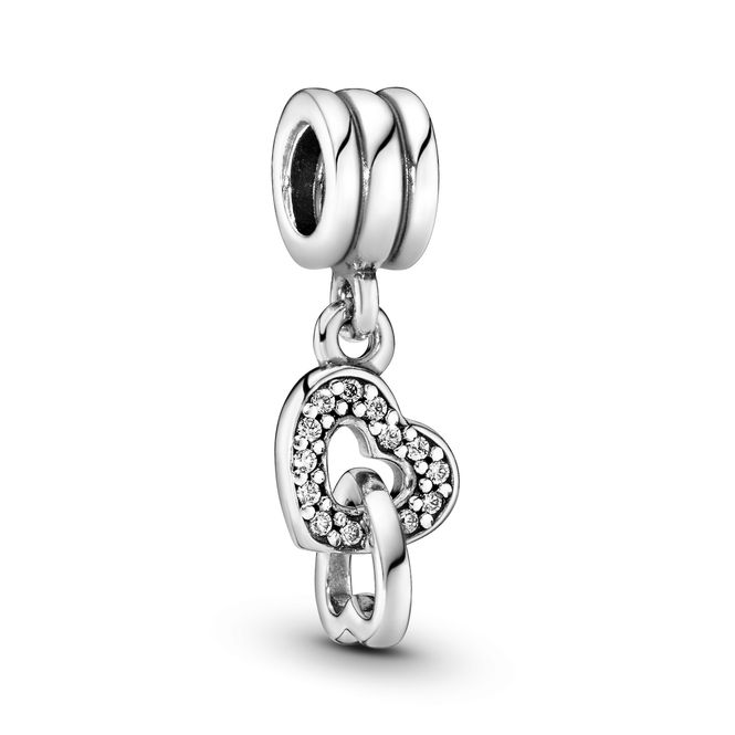 Hovedbilde PANDORA INTERLOCKED HEARTS DANGLE