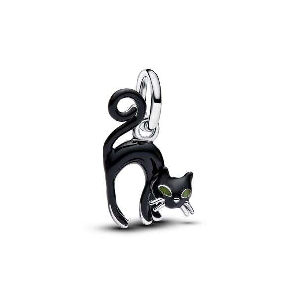 Black Cat Dangle Charm