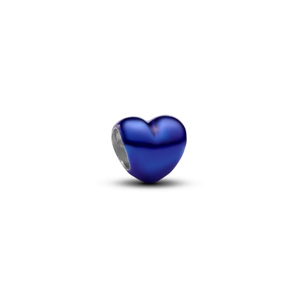 Mini Charm Heart - Blue