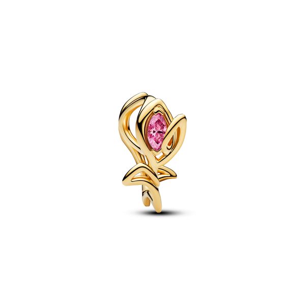 Tulip Openwork Charm 14k Gold-plated 