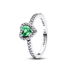Hovedbilde Elevated Mint Green Heart Ring