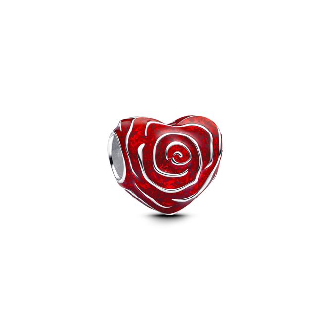 Hovedbilde Rose Heart Charm