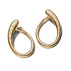 Hovedbilde Sparkling Hoop Earrings