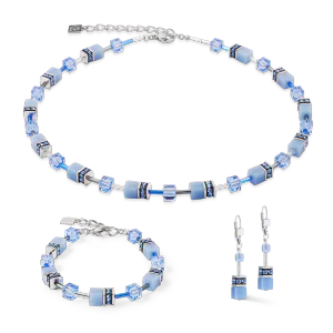 Hovedbilde Iconic mono halssmykke, bl&aring;