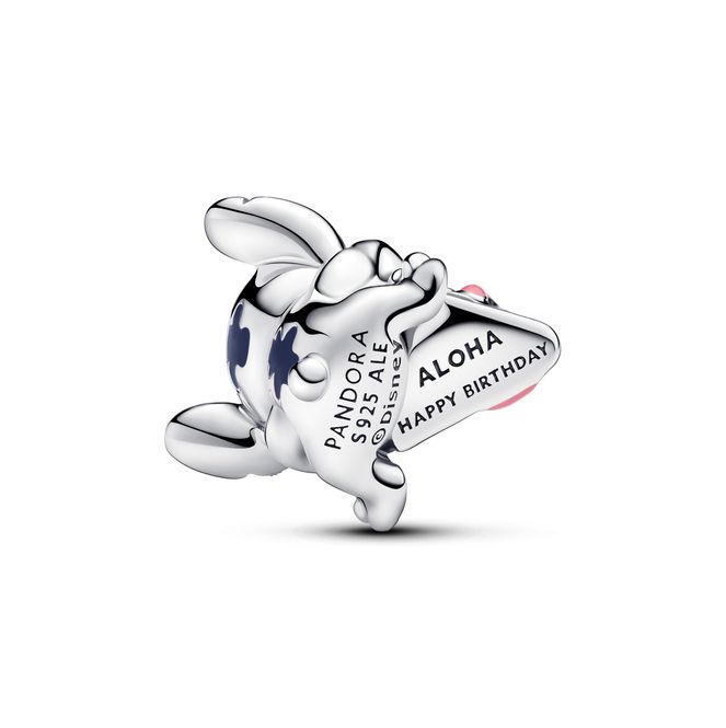 Hovedbilde Disney Stitch birthday cake sterling silver charm