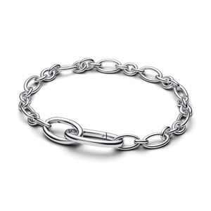 Hovedbilde Sterling Silver Oval Link Bracelet 